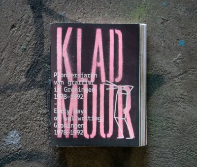 KLADMUUR BOEK GRAFFITI GRONINGEN groot