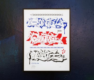 TRES CHEMISTRY PUBLISHING SCREEN PRINT 001 groot