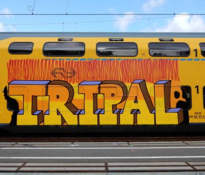 TRIPL FURIOUS REPAINTING SUBWAY ART 201